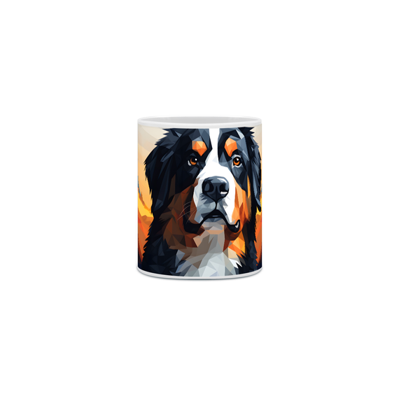 Caneca Bernese com Arte Digital - #Autenticidade 0020