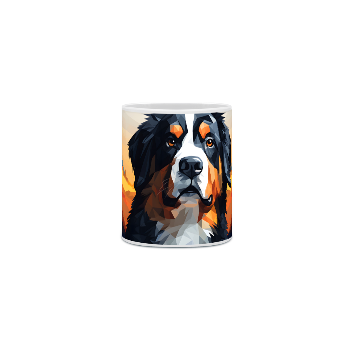 Nome do produto: Caneca Bernese com Arte Digital - #Autenticidade 0020