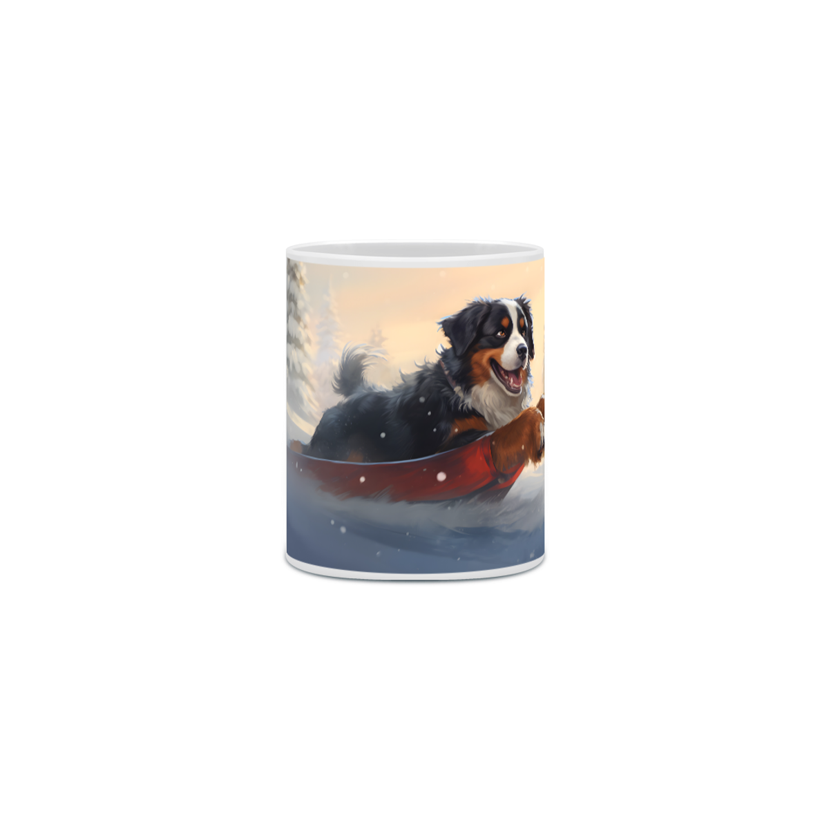 Nome do produto: Caneca Bernese com Arte Digital - #Autenticidade 0021