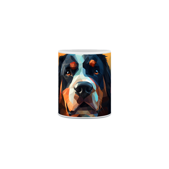 Caneca Bernese com Arte Digital - #Autenticidade 0025