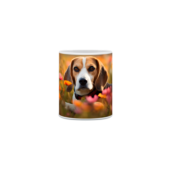 Caneca Beagle com Arte Digital - #Autenticidade 0016