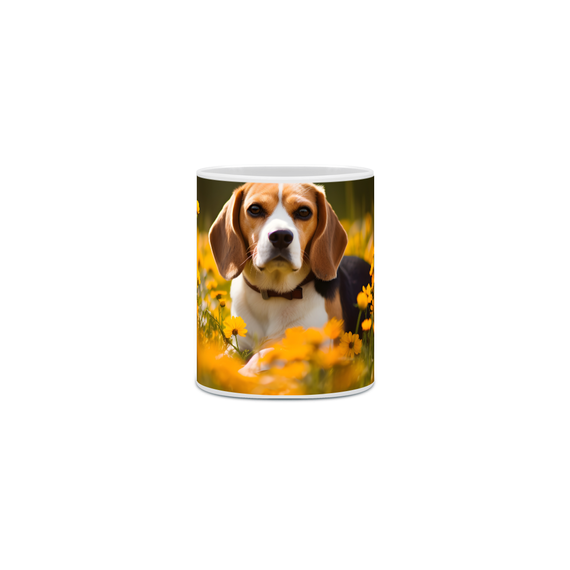 Caneca Beagle com Arte Digital - #Autenticidade 0017