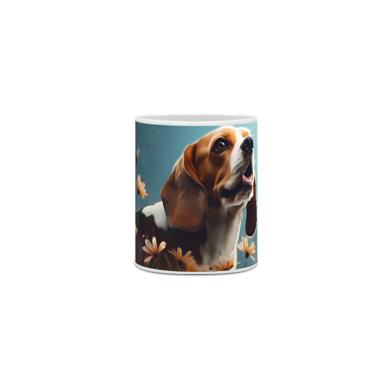 Caneca Beagle com Arte Digital - #Autenticidade 0025