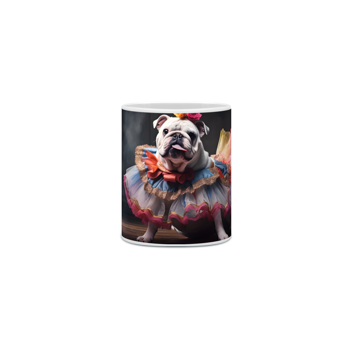 Nome do produto: Caneca Bulldog Francês - Com Arte Digital - #Autenticidade 0001