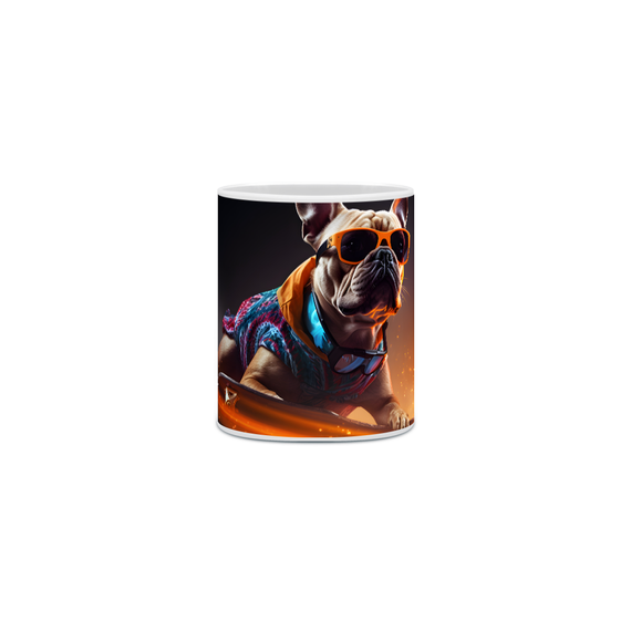 Caneca Bulldog Francês - Com Arte Digital - #Autenticidade 0002