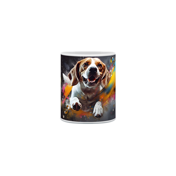 Caneca Beagle com Arte Digital - #Autenticidade 0003