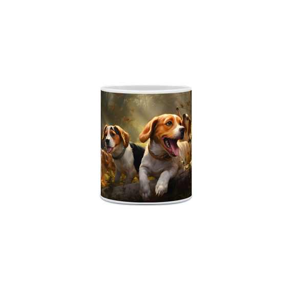 Caneca Beagle com Arte Digital - #Autenticidade 0004