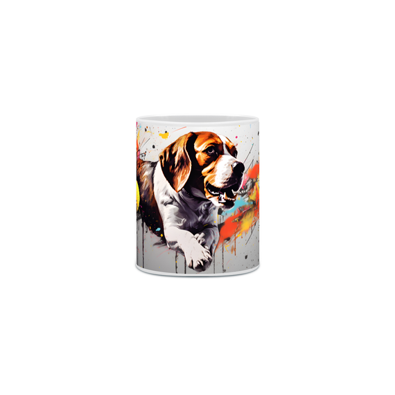 Caneca Beagle com Arte Digital - #Autenticidade 0008