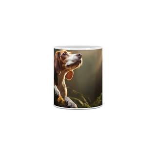 Caneca Beagle com Arte Digital - #Autenticidade 0014