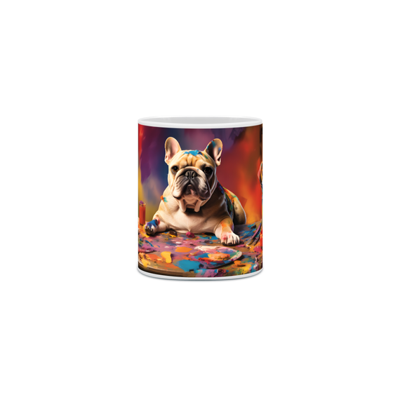 Caneca Bulldog Francês - Com Arte Digital - #Autenticidade 0018