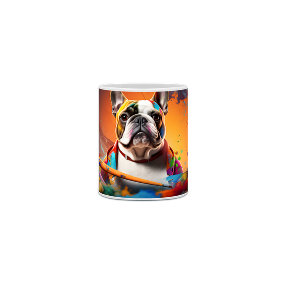 Caneca Bulldog Francês - Com Arte Digital - #Autenticidade 0020