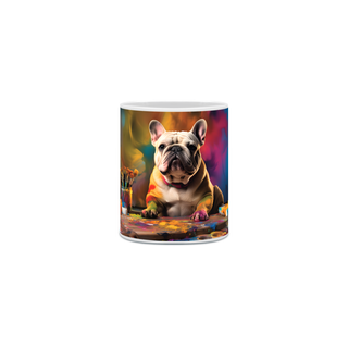 Caneca Bulldog Francês - Com Arte Digital - #Autenticidade 0021