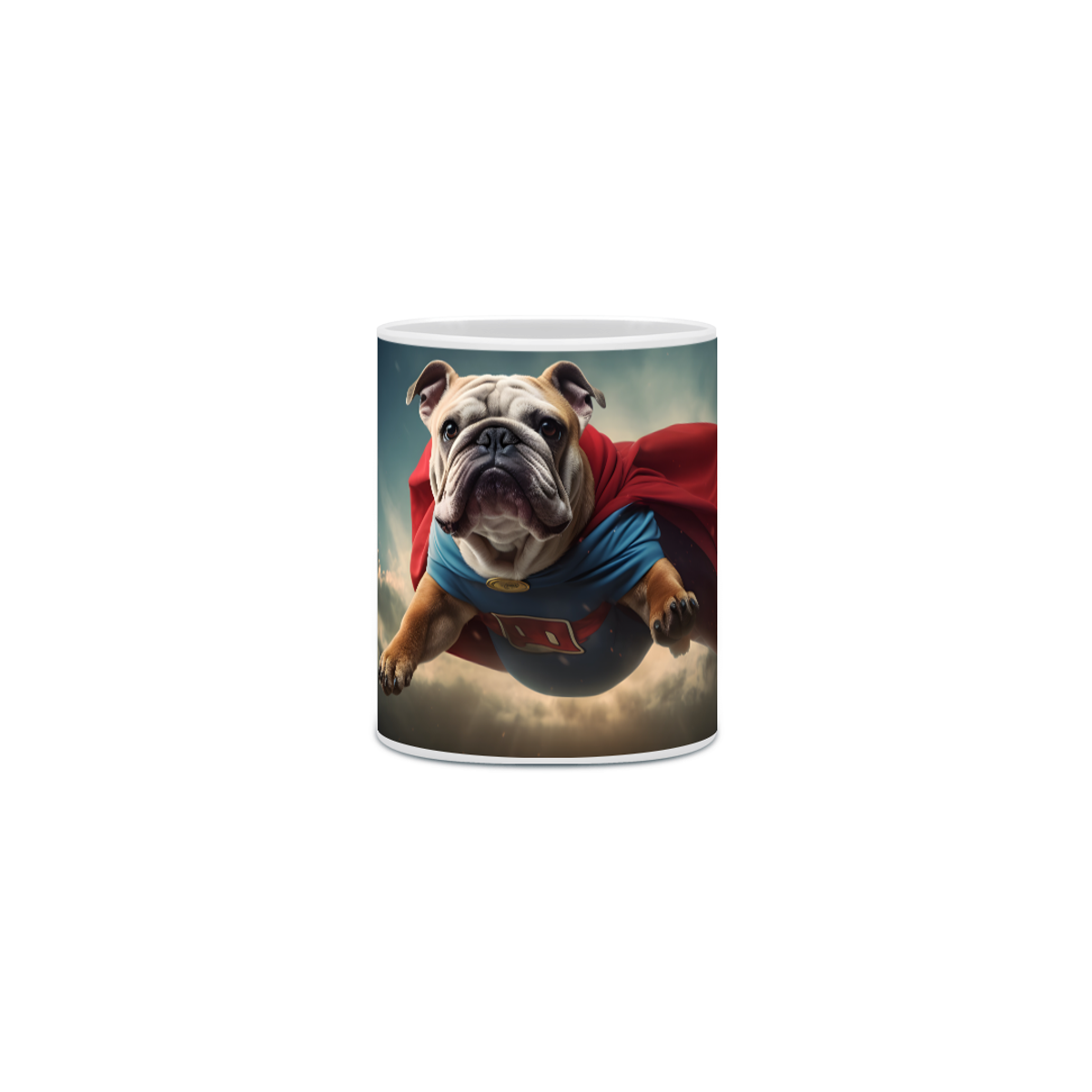 Nome do produto: Caneca Bulldog Francês - Com Arte Digital - #Autenticidade 0010