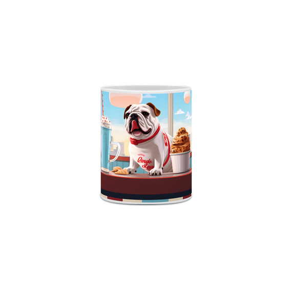 Caneca Bulldog Francês - Com Arte Digital - #Autenticidade 0013