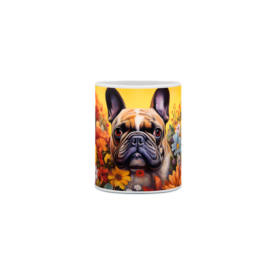 Caneca Bulldog Francês - Com Arte Digital - #Autenticidade 0025