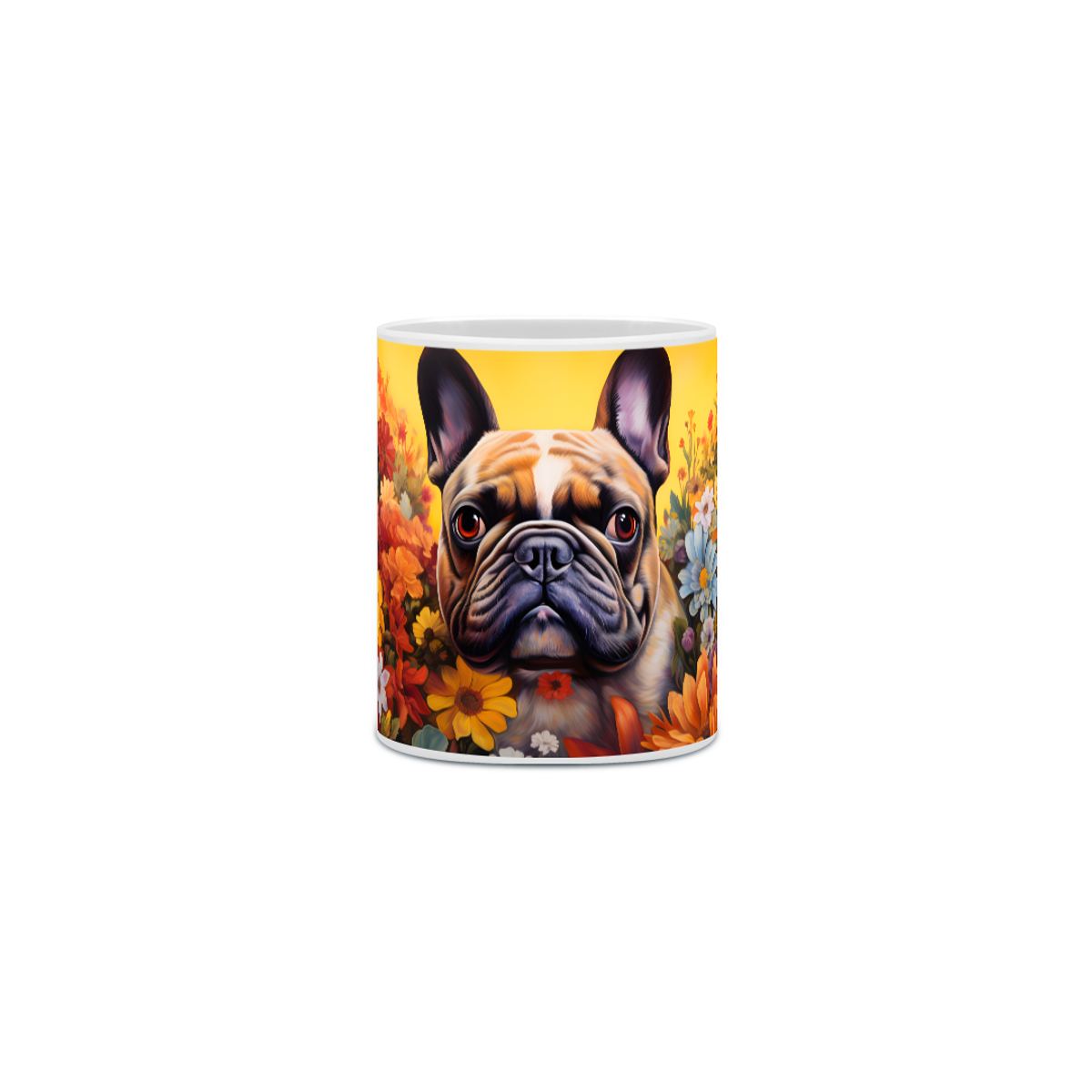 Nome do produto: Caneca Bulldog Francês - Com Arte Digital - #Autenticidade 0025