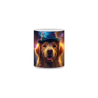 Caneca Golden Retriever com Arte Digital - #Autenticidade 0003