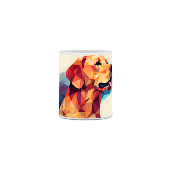 Caneca Golden Retriever com Arte Digital - #Autenticidade 0020