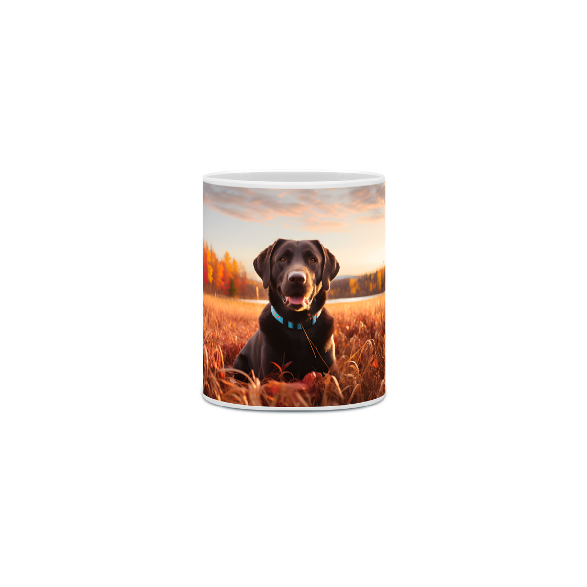 Nome do produto: Caneca Labrador - Com Arte Digital - #Autenticidade 0009