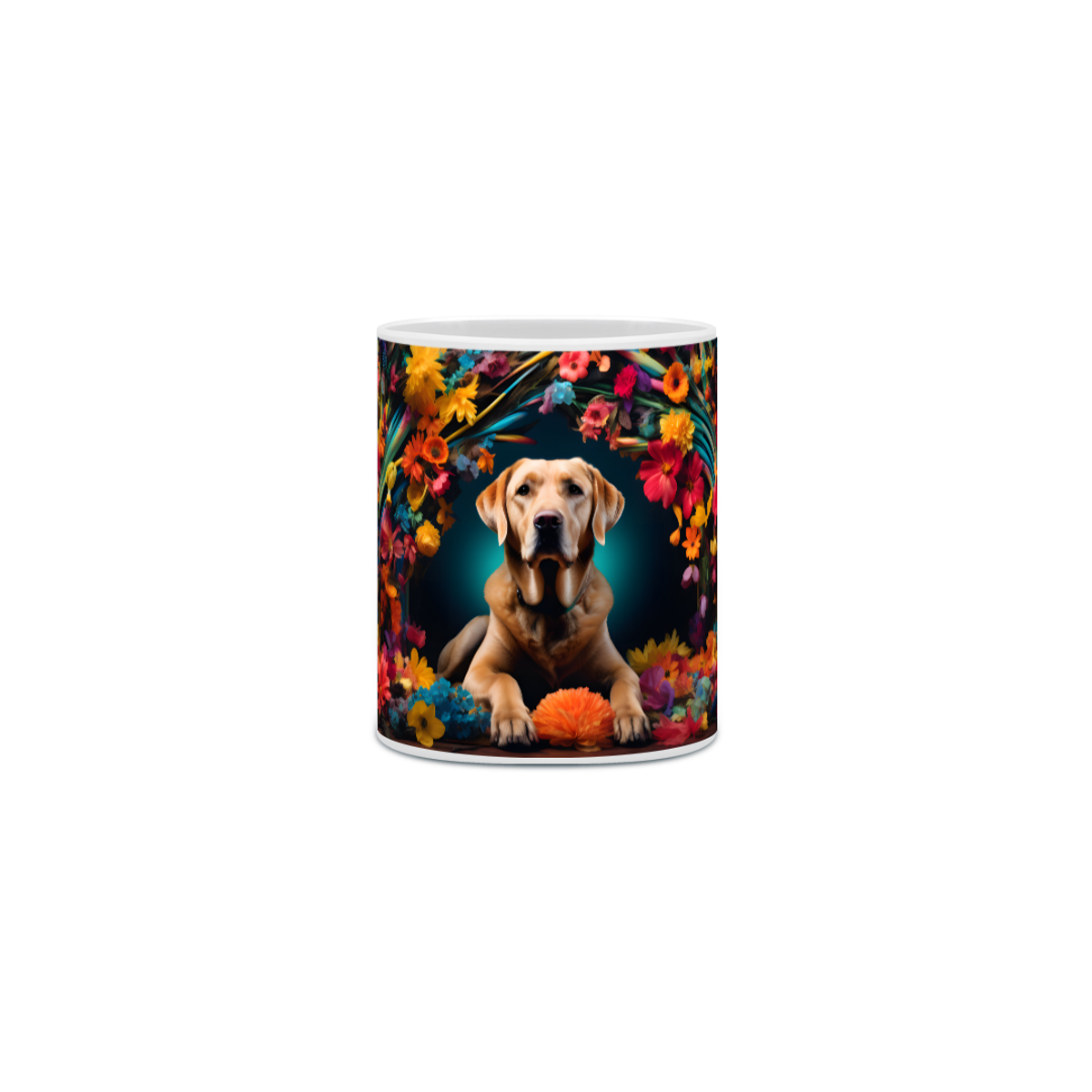 Nome do produto: Caneca Labrador - Com Arte Digital - #Autenticidade 00010