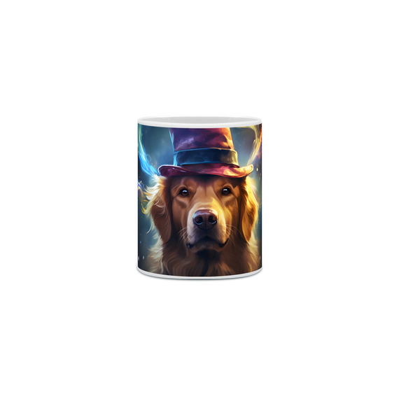 Caneca Golden Retriever com Arte Digital - #Autenticidade 0006