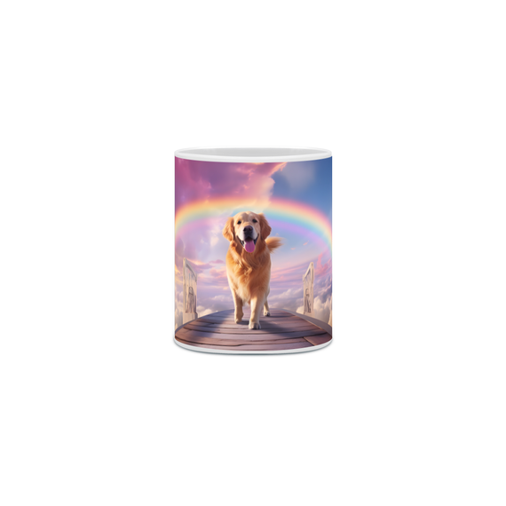 Caneca Golden Retriever com Arte Digital - #Autenticidade 0008