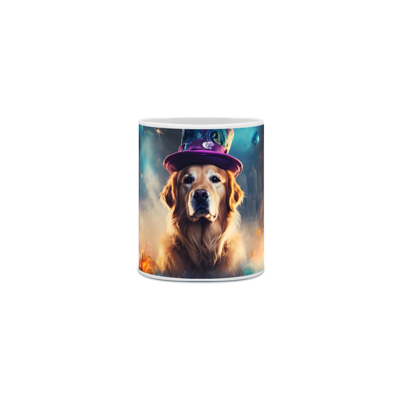 Caneca Golden Retriever com Arte Digital - #Autenticidade 0011