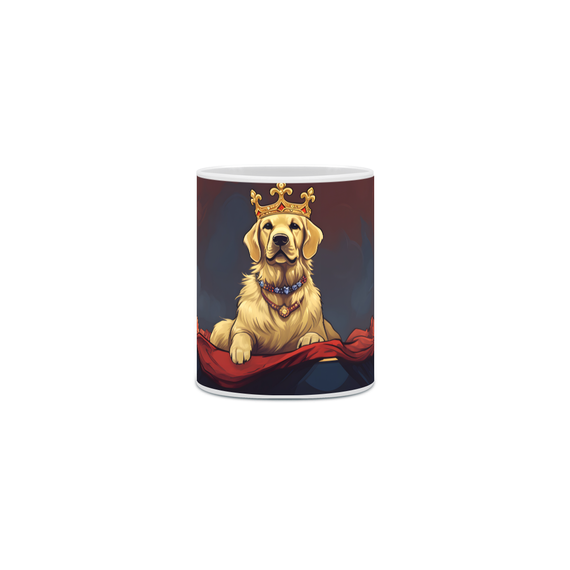 Caneca Golden Retriever com Arte Digital - #Autenticidade 0012