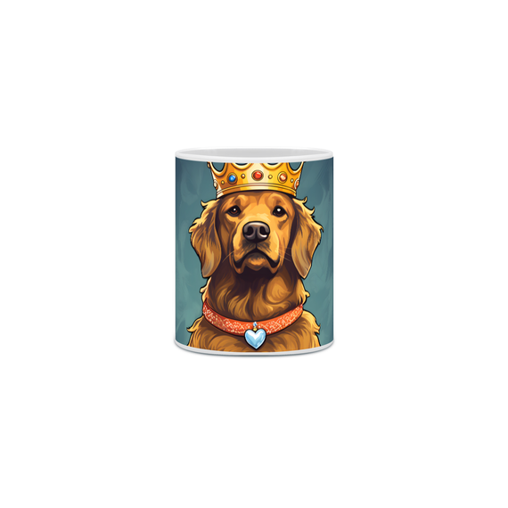 Caneca Golden Retriever com Arte Digital - #Autenticidade 0014