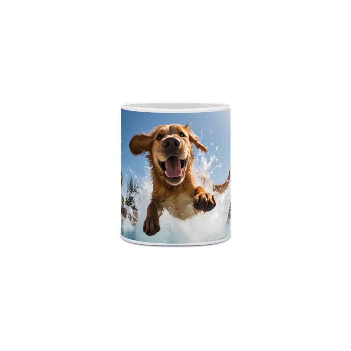 Nome do produto: Caneca Labrador - Com Arte Digital - #Autenticidade 0022