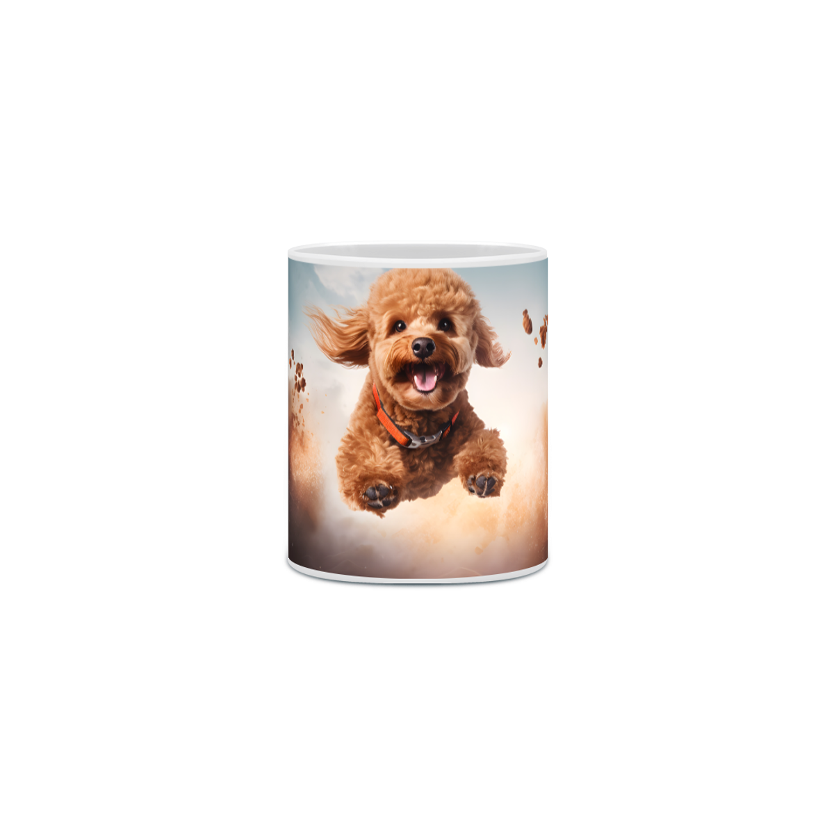 Nome do produto: Caneca Poodle com Arte Digital - #Autenticidade 0005