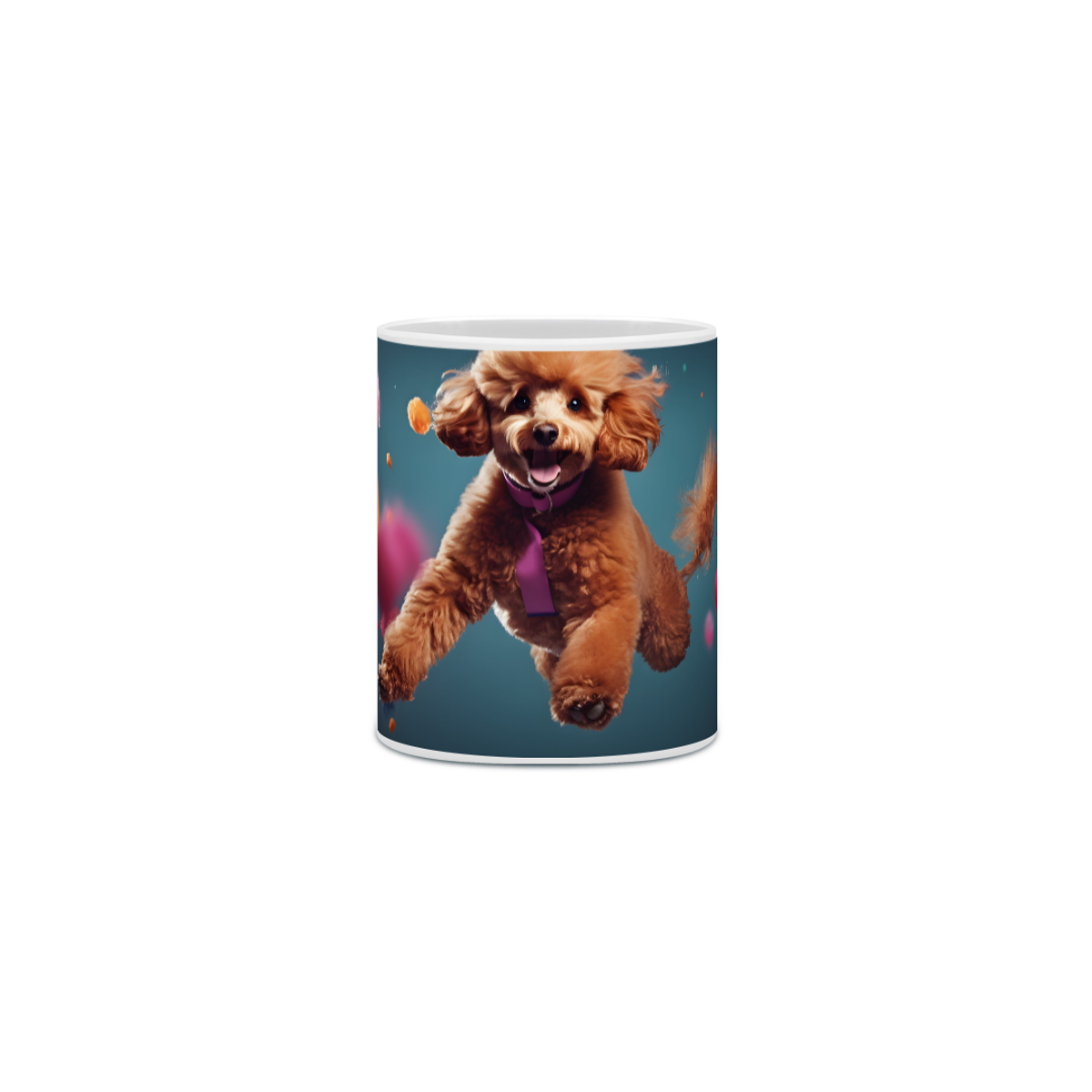 Nome do produto: Caneca Poodle com Arte Digital - #Autenticidade 0007