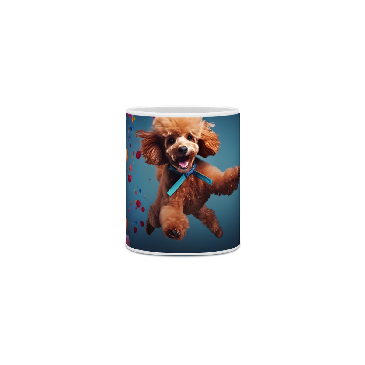 Nome do produto: Caneca Poodle com Arte Digital - #Autenticidade 0008