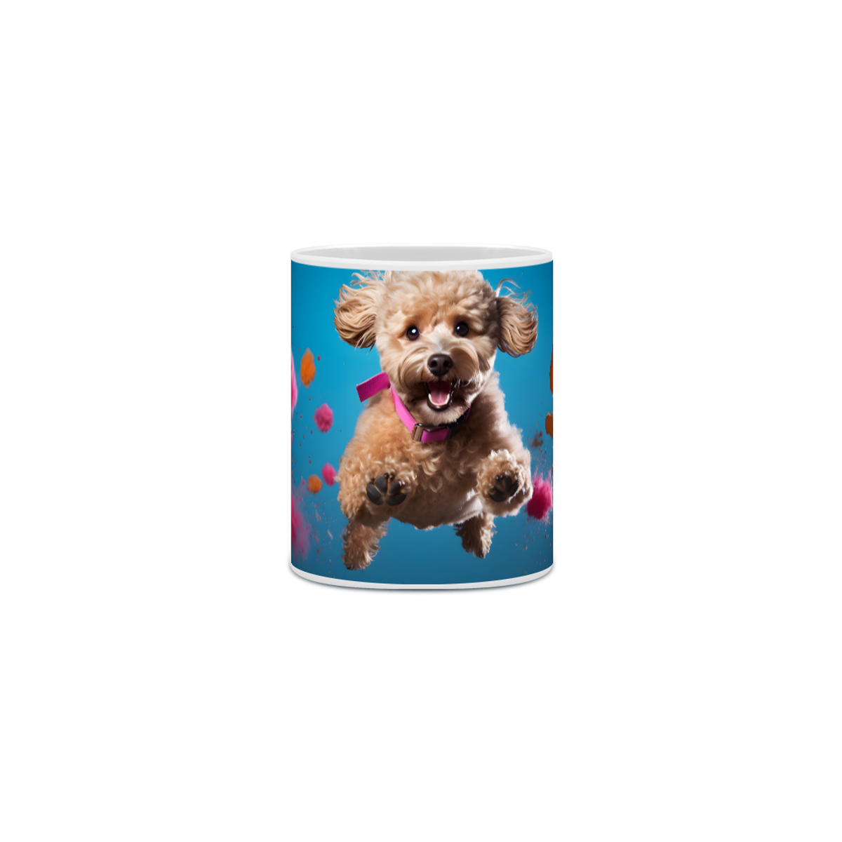 Nome do produto: Caneca Poodle com Arte Digital - #Autenticidade 0009