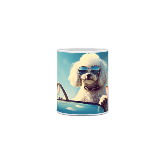 Caneca Poodle com Arte Digital - #Autenticidade 0011