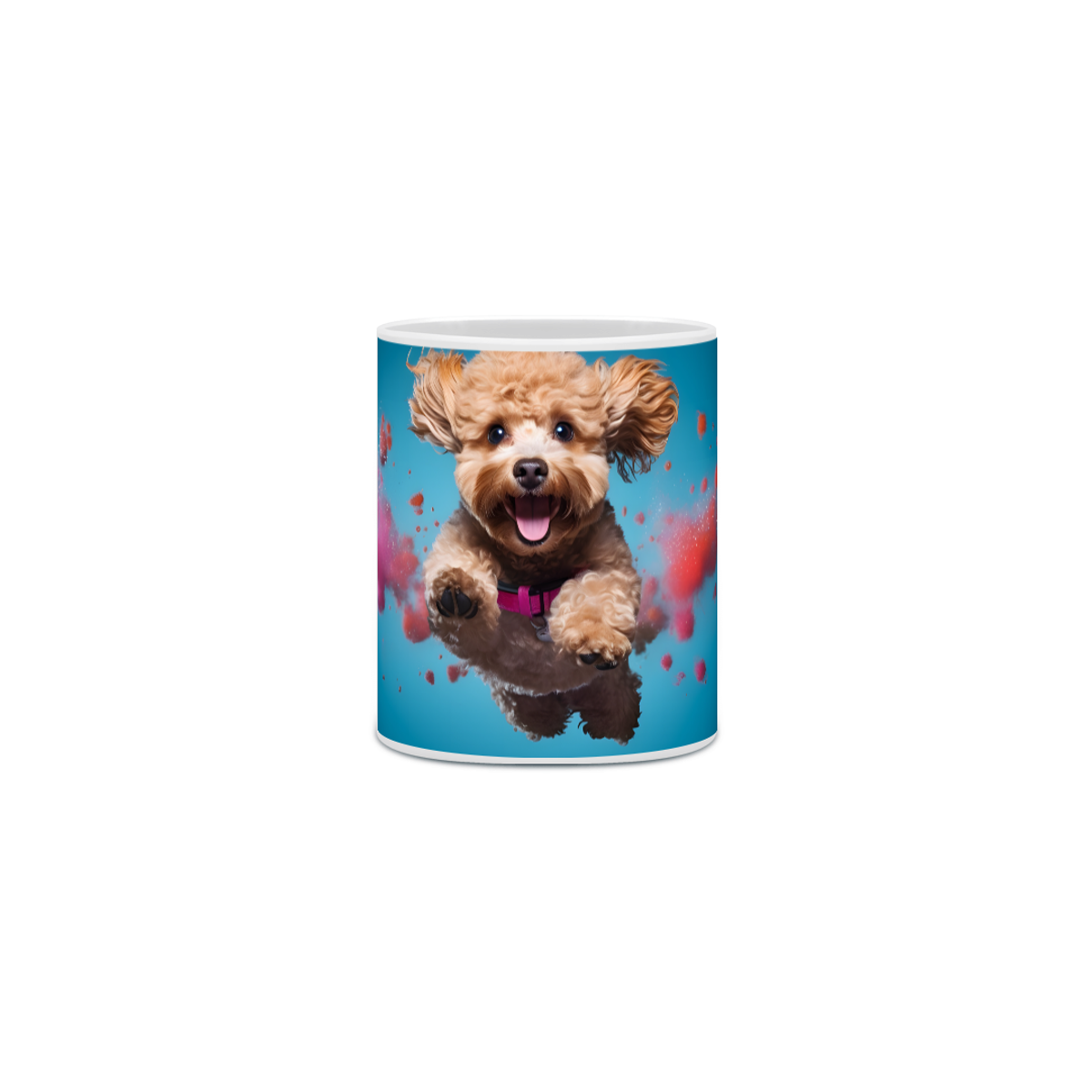 Nome do produto: Caneca Poodle com Arte Digital - #Autenticidade 0002