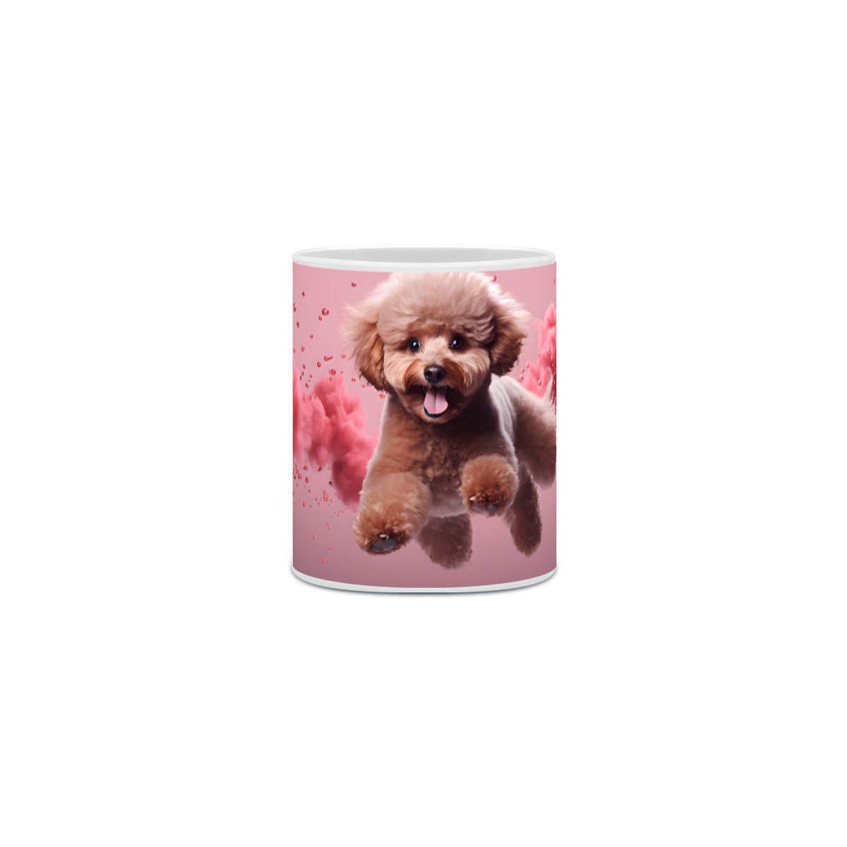 Nome do produto: Caneca Poodle com Arte Digital - #Autenticidade 0003