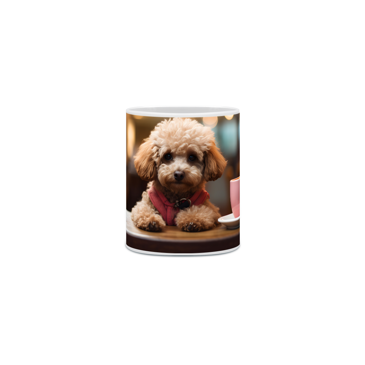 Nome do produto: Caneca Poodle com Arte Digital - #Autenticidade 0024