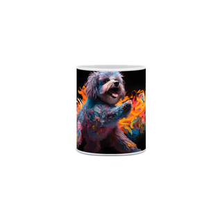 Caneca Poodle com Arte Digital - #Autenticidade 0014