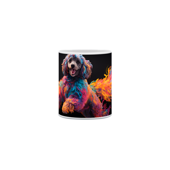 Caneca Poodle com Arte Digital - #Autenticidade 0016