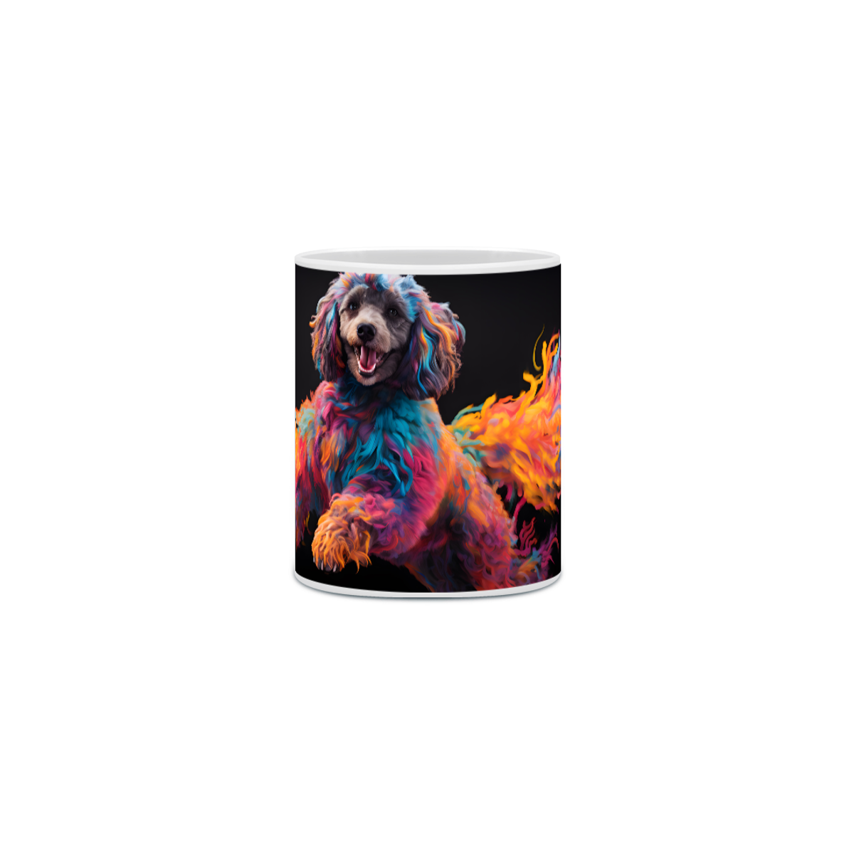 Nome do produto: Caneca Poodle com Arte Digital - #Autenticidade 0016