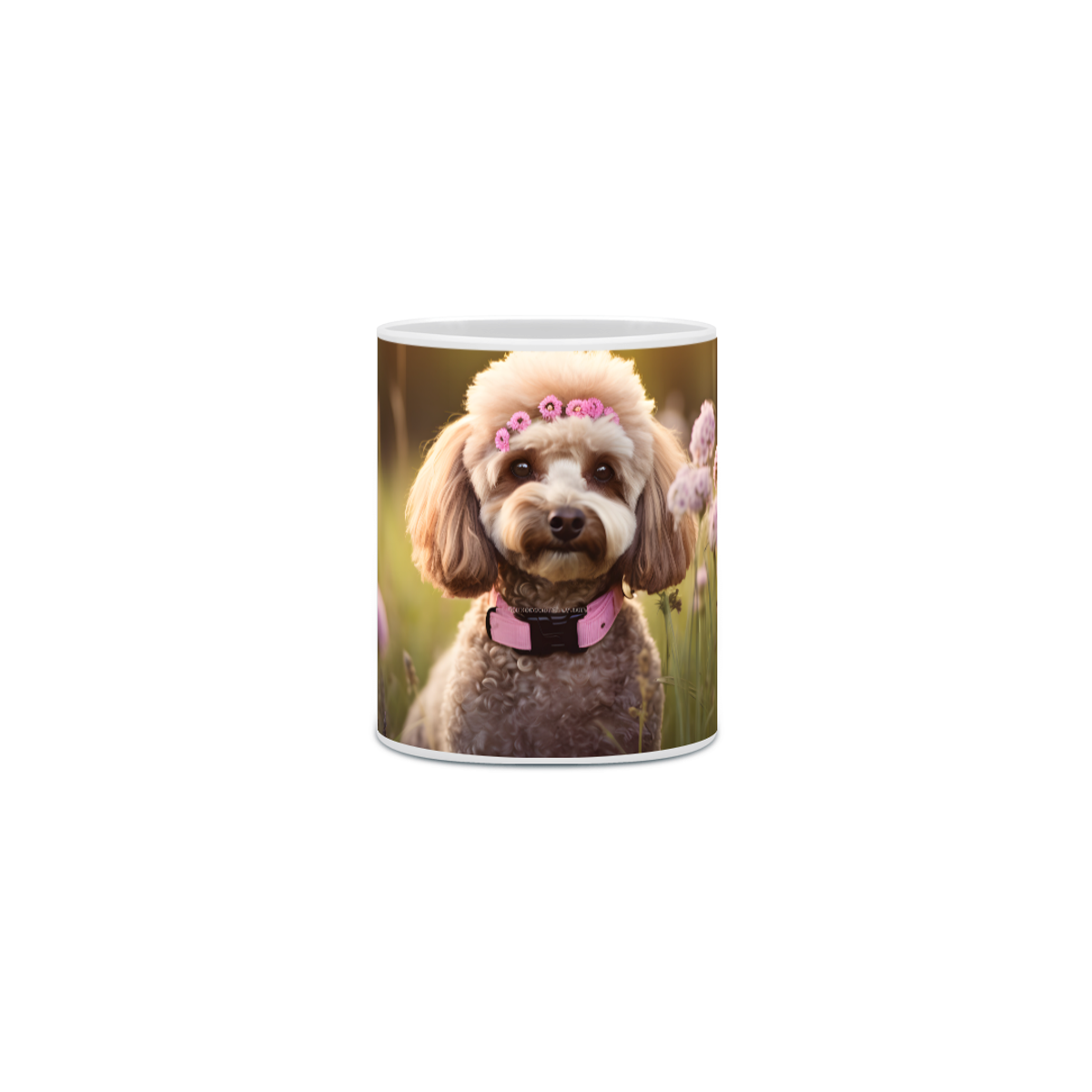 Nome do produto: Caneca Poodle com Arte Digital - #Autenticidade 0018