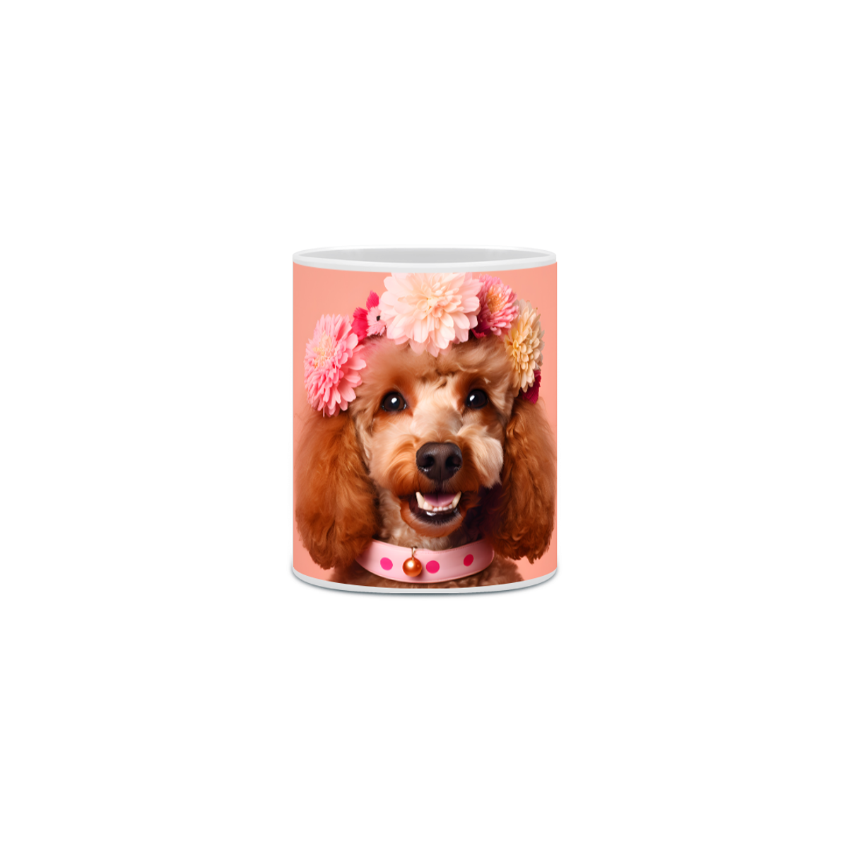 Nome do produto: Caneca Poodle com Arte Digital - #Autenticidade 0019