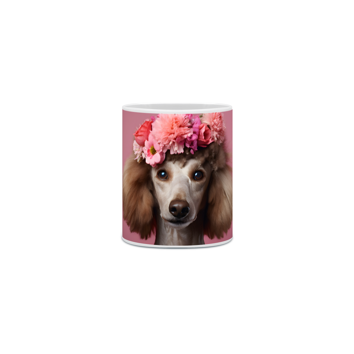 Nome do produto: Caneca Poodle com Arte Digital - #Autenticidade 0020