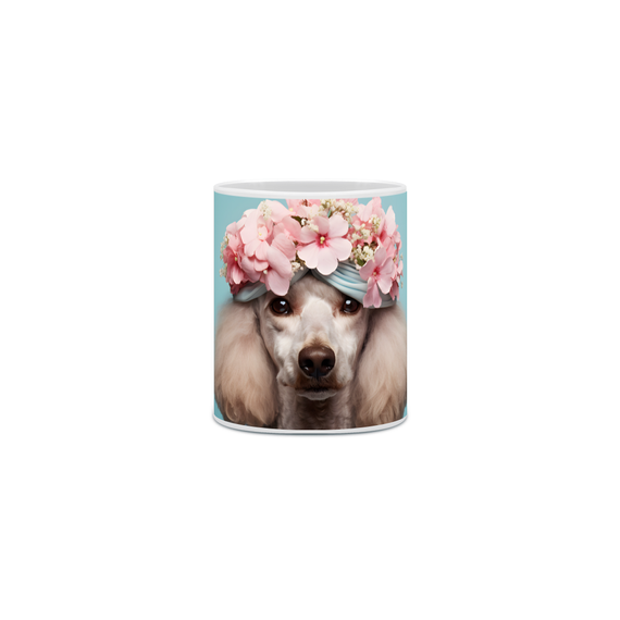 Caneca Poodle com Arte Digital - #Autenticidade 0021