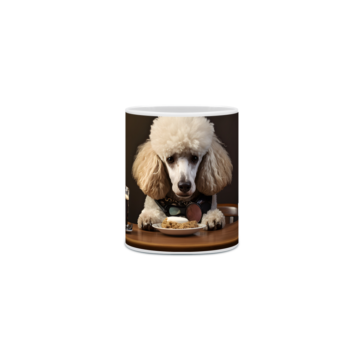 Nome do produto: Caneca Poodle com Arte Digital - #Autenticidade 0022