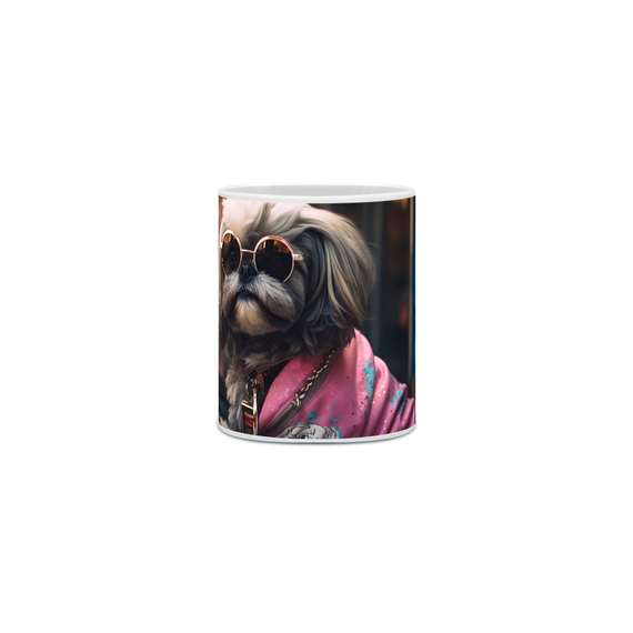 Caneca Shih Tzu com Arte Digital - #Autenticidade 0002