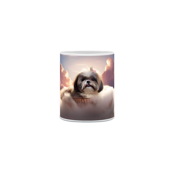 Caneca Shih Tzu com Arte Digital - #Autenticidade 0006