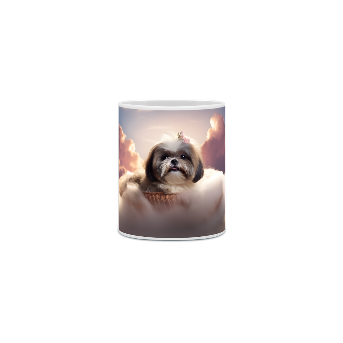 Nome do produto: Caneca Shih Tzu com Arte Digital - #Autenticidade 0006