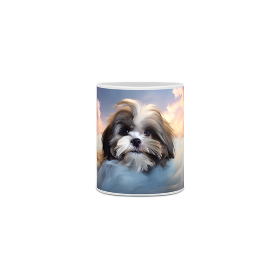 Caneca Shih Tzu com Arte Digital - #Autenticidade 0008